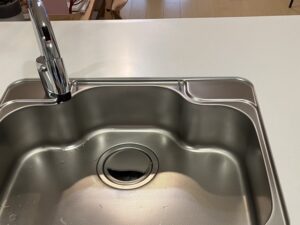 兵庫キッチン取付け隊　浄水栓を後付け　施工前